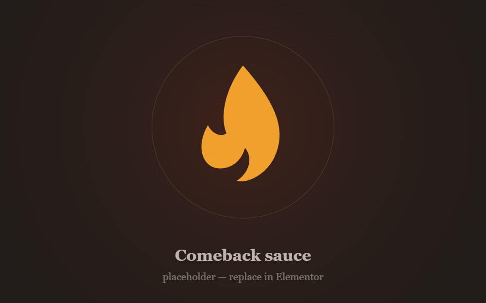 Behind the comeback sauce