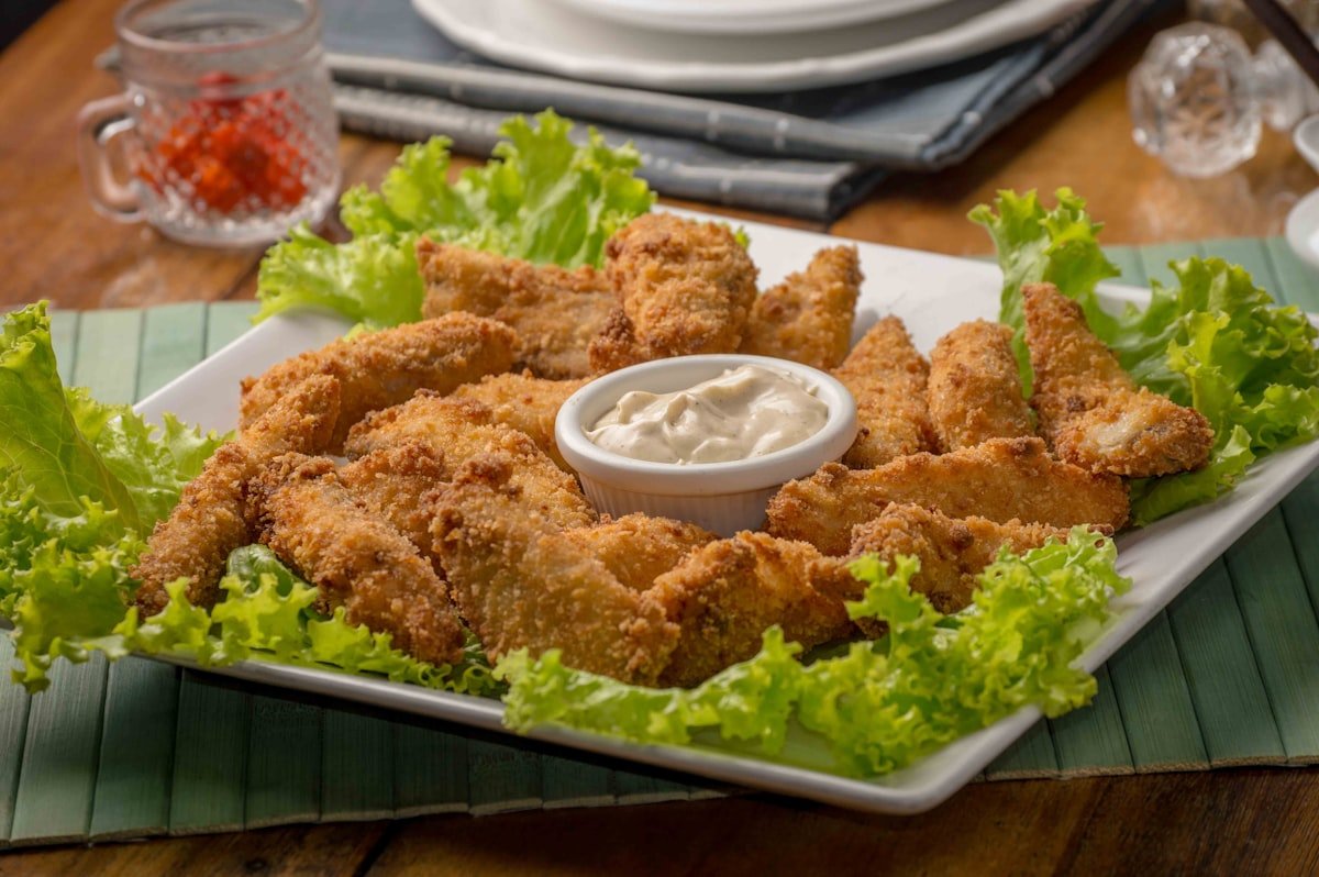 Nashville-style hot fried chicken, hand-breaded and spiced